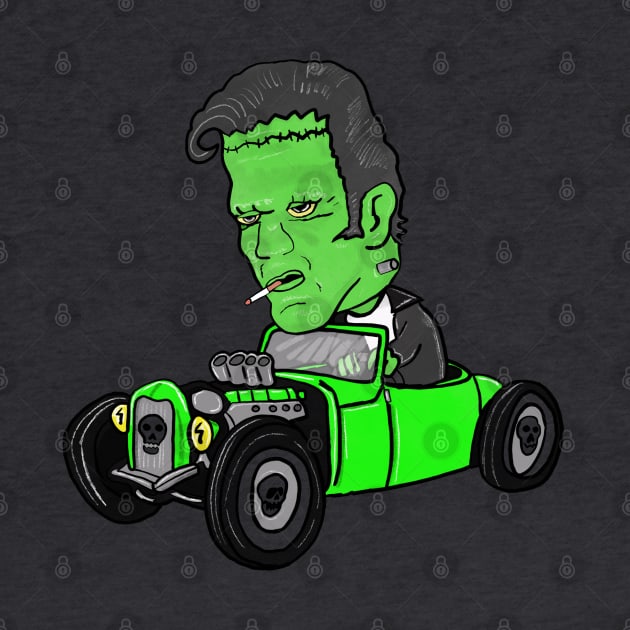 Rockabilly Frankenstein by Spock Jenkins